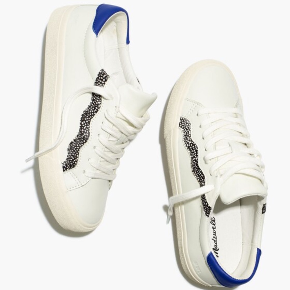 Madewell Sidewalk Low-Top Leather Sneakers
